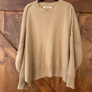 Women's Tan Sweater